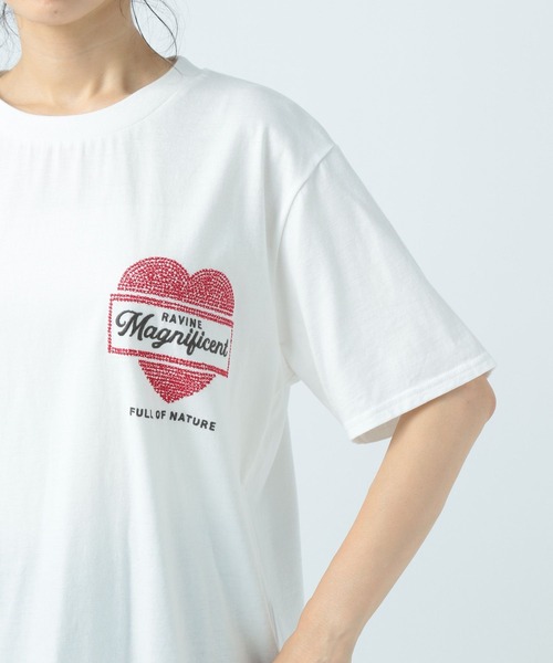 BAYFLOW(ベイフロー)の「エンブロイダリーTシャツ(Tシャツ/カットソー・レディース・グレー/オフホワイト/チャコール・FREE)」の20枚目の写真