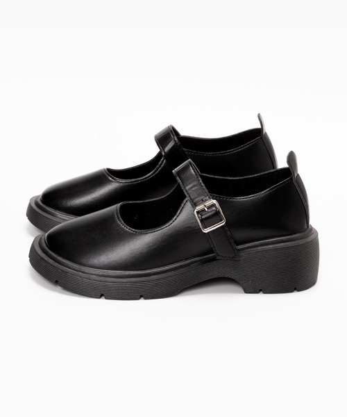 SVEC（シュベック）の「ライトチャンキーソール メリージェーン パンプス（パンプス・レディース・ブラック/ブラック系その他・36/37/39/40/38/35）」の14枚目の写真