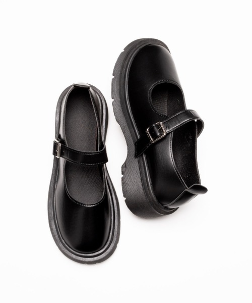 セール】ライトチャンキーソール メリージェーン パンプス（パンプス