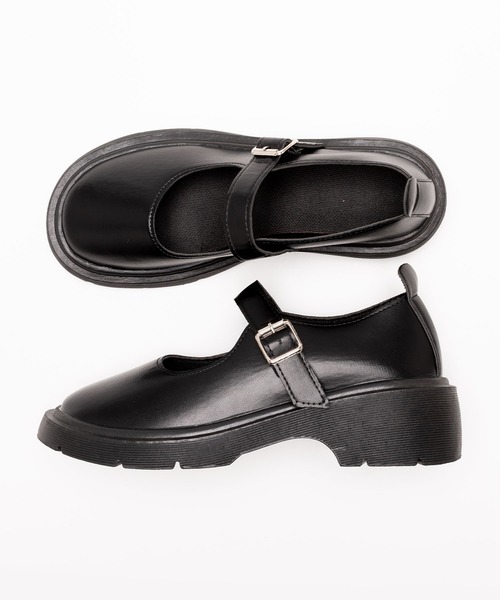 SVEC（シュベック）の「ライトチャンキーソール メリージェーン パンプス（パンプス・レディース・ブラック/ブラック系その他・36/37/39/40/38/35）」の15枚目の写真