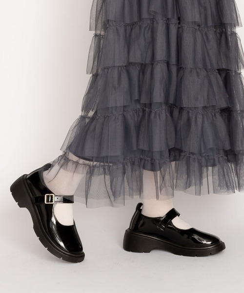 SVEC（シュベック）の「ライトチャンキーソール メリージェーン パンプス（パンプス・レディース・ブラック/ブラック系その他・36/37/39/40/38/35）」の22枚目の写真