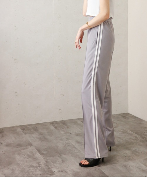 Per sist ence(パーシエンス)の「Per sist ence/パーシエンス ジャージトラックパンツ(その他パンツ・レディース・ブラック/ネイビー/グレー・FREE)」の2枚目の写真