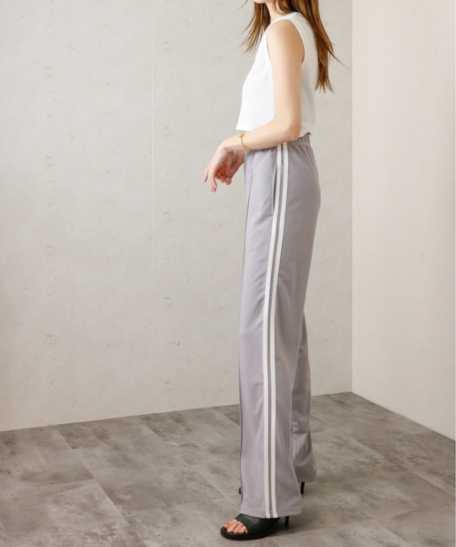 Per sist ence(パーシエンス)の「Per sist ence/パーシエンス ジャージトラックパンツ(その他パンツ・レディース・ブラック/ネイビー/グレー・FREE)」の9枚目の写真