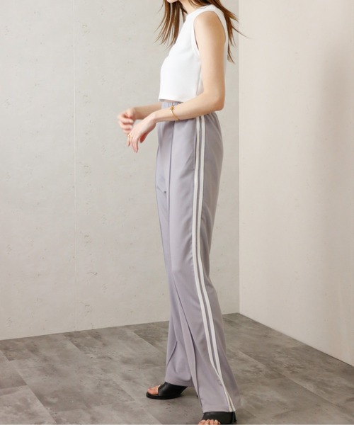 Per sist ence(パーシエンス)の「Per sist ence/パーシエンス ジャージトラックパンツ(その他パンツ・レディース・ブラック/ネイビー/グレー・FREE)」の8枚目の写真