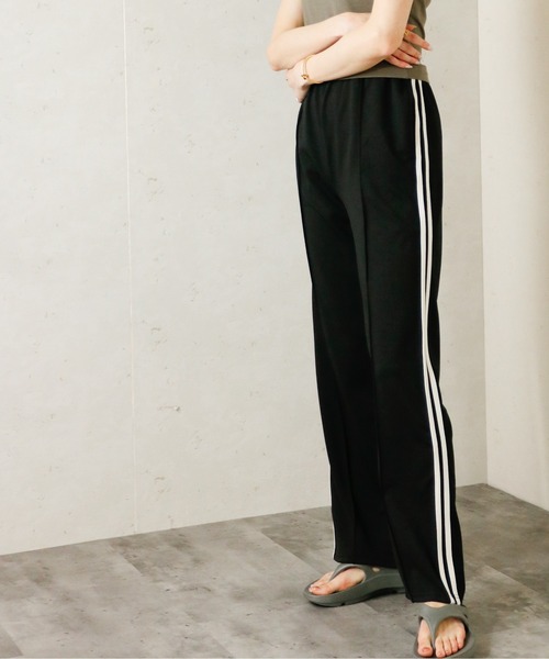 Per sist ence(パーシエンス)の「Per sist ence/パーシエンス ジャージトラックパンツ(その他パンツ・レディース・ブラック/ネイビー/グレー・FREE)」の18枚目の写真
