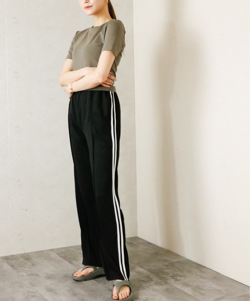 Per sist ence(パーシエンス)の「Per sist ence/パーシエンス ジャージトラックパンツ(その他パンツ・レディース・ブラック/ネイビー/グレー・FREE)」の19枚目の写真