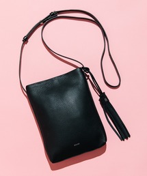 BEAURE ヴュレ カウレザー 薄マチ シンプル ショルダー