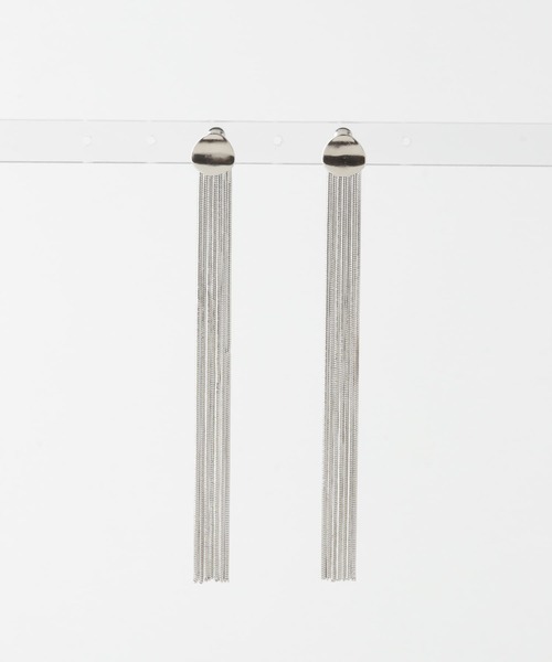 KBF（ケイビーエフ）の「ロングチェーンイヤリング（イヤリング・レディース・ゴールド/シルバー・ONE）」の6枚目の写真