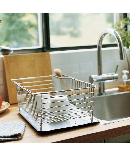 ステンレスバスケット 小 約幅37×奥行27×高さ15cm