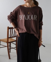 BONJOURオフショルカットソー