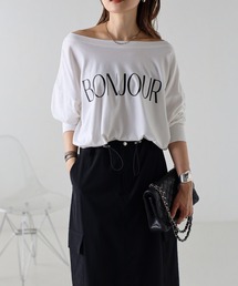 BONJOURオフショルカットソー