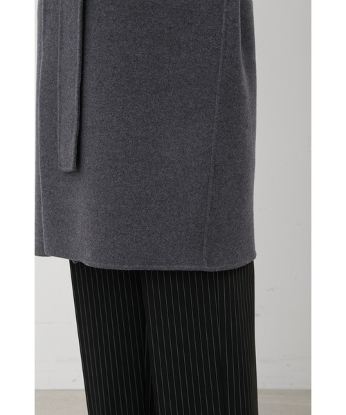 ミースロエ MIESROHE ミドル丈ステンカラーコート 0サイズ ミースロエ MIESROHE ミドル丈ステンカラーコート 0サイズ