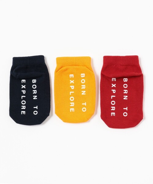 THE NORTH FACE（ザノースフェイス）の「THE NORTH FACE / ベビー オーガニック 3P ソックス 23（10～12cm）（ソックス/靴下・キッズ・その他/その他1・ONE SIZE）」の3枚目の写真