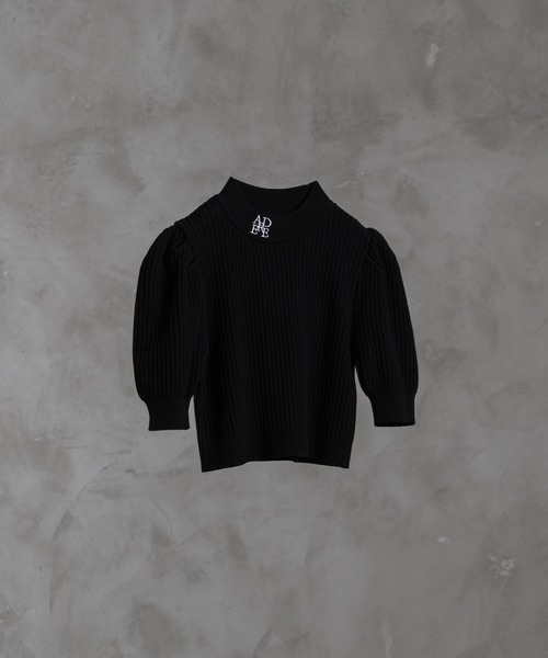 adree(アドリー)の「puff sleeve knit/パフスリーブニット(ニット/セーター・レディース・ブラック/ホワイト・SMALL/MEDIUM)」の22枚目の写真