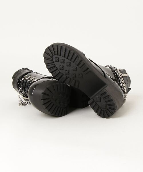 【セール】LOVEHUNTER レースアップチェーンベルトブーツ（ブーツ）｜LOVEHUNTER（ラブハンター）