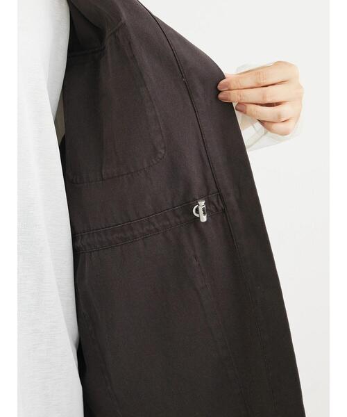 Sugar spoon（シュガースプーン）の「・SUGAR　SPOON　ノーカラーミリタリーベスト（ベスト・レディース・チャコールグレー/カーキ/ブラック・FREE）」の17枚目の写真