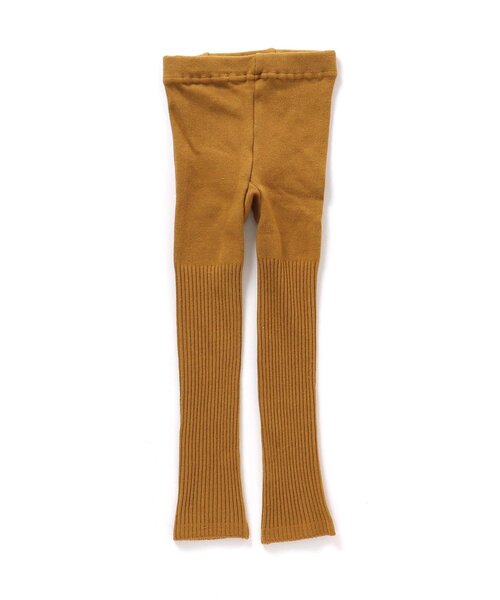 apres les cours(アプレレクール)の「ベーシックリブレギンス(レギンス/スパッツ・キッズ・ブラック/ベージュ/ブラウン/アイボリー/イエロー・100/110/120/140/90/80)」の2枚目の写真