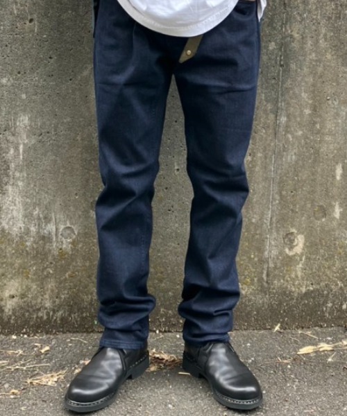 LA4815 DENHAM デンハム デザイン デニムパンツ ネイビー W27 DENHAM（デンハム）の「DENHAM/デンハム/RAZOR BLFMVBLUE