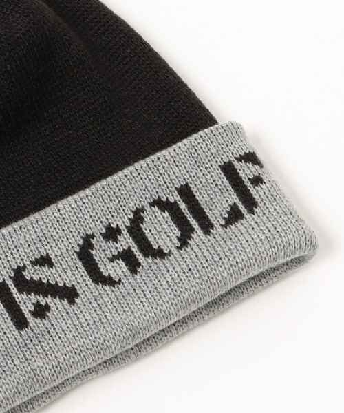 BEAMS GOLF(ビームスゴルフ)の「BEAMS GOLF / ポンポン ニットキャップ(ニットキャップ/ビーニー・レディース・オレンジ/セージグリーン/ブラック/ネイビー・FREE)」の10枚目の写真