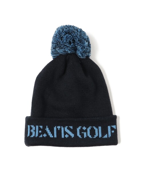 BEAMS GOLF(ビームスゴルフ)の「BEAMS GOLF / ポンポン ニットキャップ(ニットキャップ/ビーニー・レディース・オレンジ/セージグリーン/ブラック/ネイビー・FREE)」の13枚目の写真