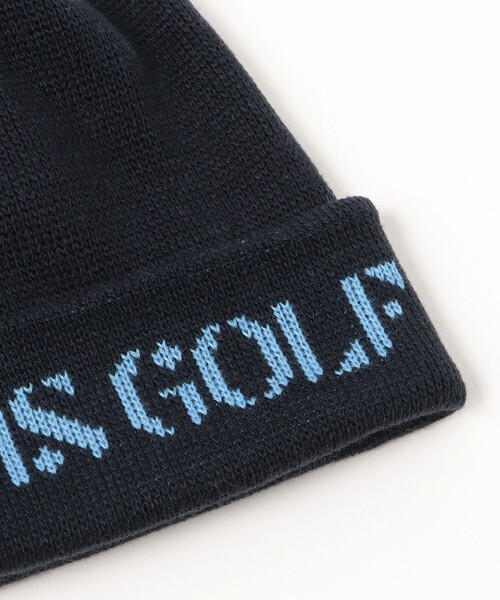 BEAMS GOLF(ビームスゴルフ)の「BEAMS GOLF / ポンポン ニットキャップ(ニットキャップ/ビーニー・レディース・オレンジ/セージグリーン/ブラック/ネイビー・FREE)」の14枚目の写真