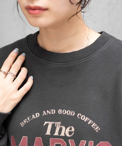 WEGO（ウィゴー）の「WEGO/ピグメントスウェット（スウェット・レディース・その他2/その他1/その他3/ネイビー・FREE）」の8枚目の写真