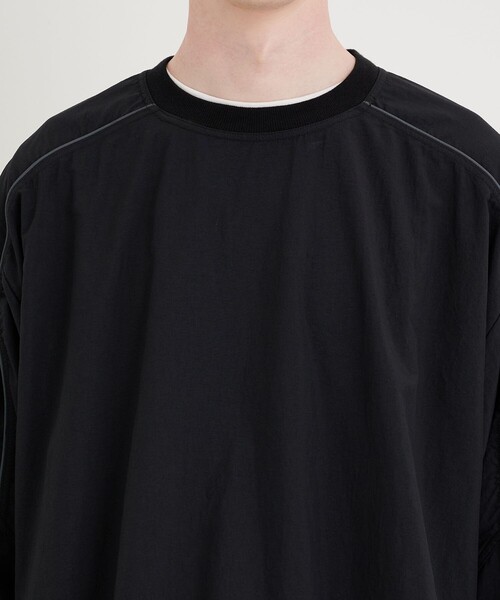 CITY TOKYO（シティトウキョウ）の「撥水テックトラックジャンパー/ピステ（ブルゾン・メンズ・ライトグレー/ブラック・1/2）」の22枚目の写真