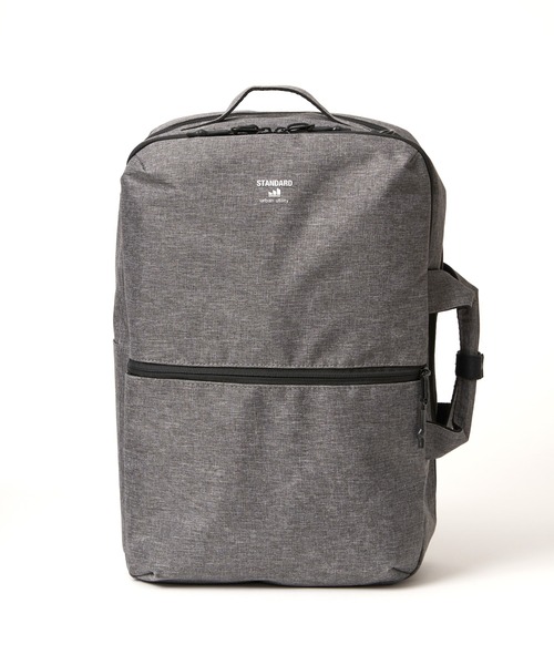 ikka（イッカ）の「シャンブレー３ＷＡＹバッグ（バックパック/リュック・メンズ・ブラック/ブラウン/グレー/ネイビー・FREE）」の6枚目の写真