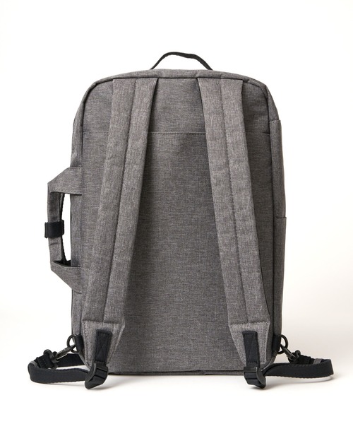 ikka（イッカ）の「シャンブレー３ＷＡＹバッグ（バックパック/リュック・メンズ・ブラック/ブラウン/グレー/ネイビー・FREE）」の7枚目の写真