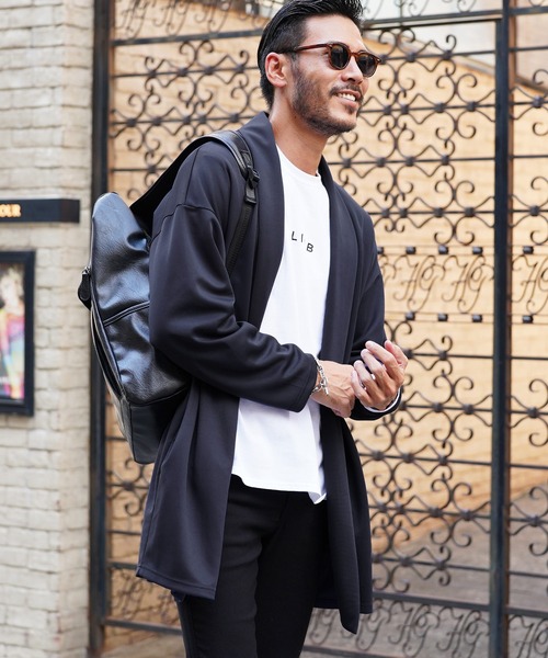 jiggys shop（ジギーズショップ）の「ショールカラーロングカーデ