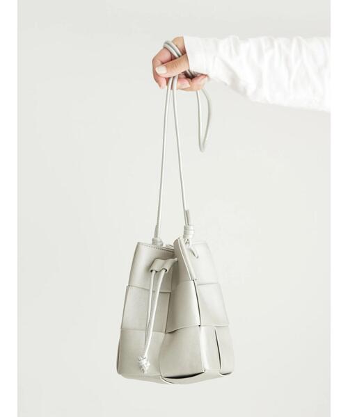 AMERICAN HOLIC（アメリカンホリック）の「編み込み巾着ショルダーBAG（ショルダーバッグ・レディース・ブラック/ブラウン/シルバー・FREE）」の21枚目の写真