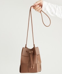 AMERICAN HOLIC | 編み込み巾着ショルダーBAG(ショルダーバッグ)