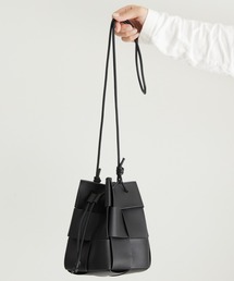 AMERICAN HOLIC | 編み込み巾着ショルダーBAG(ショルダーバッグ)