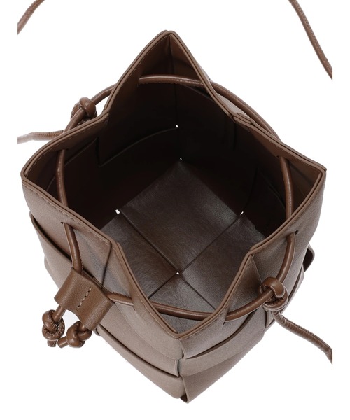 AMERICAN HOLIC（アメリカンホリック）の「編み込み巾着ショルダーBAG（ショルダーバッグ・レディース・ブラック/ブラウン/シルバー・FREE）」の17枚目の写真