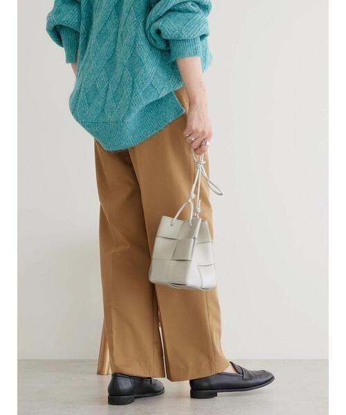 AMERICAN HOLIC（アメリカンホリック）の「編み込み巾着ショルダーBAG（ショルダーバッグ・レディース・ブラック/ブラウン/シルバー・FREE）」の6枚目の写真