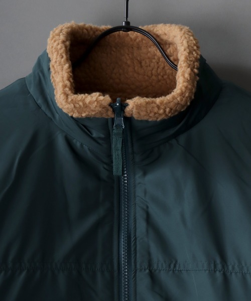 SITRY(シトリー)の「2way reversible sheep boa Jacket/リバーシブル シープボア ジャケット(ブルゾン・メンズ・ブラック/オフホワイト/タン/ベージュ・M/L)」の17枚目の写真