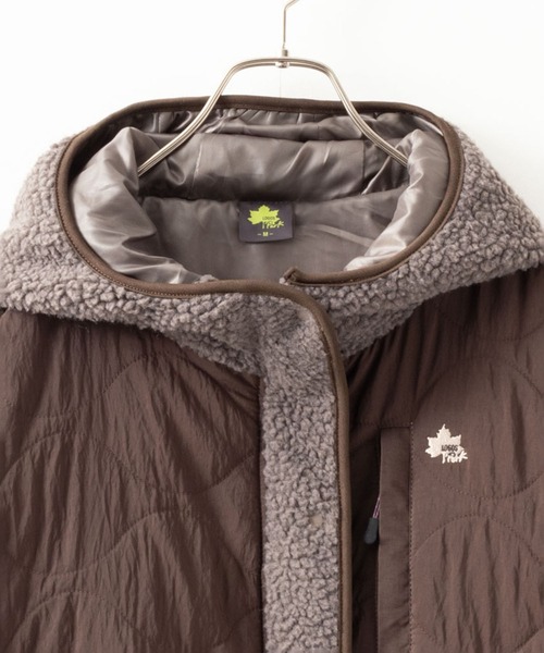 LOGOS park（ロゴスパーク）の「LOGOS PARK シープボアキルトパーカー