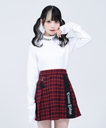 TRAVAS TOKYO（トラバス トウキョウ）の「『TRAVAS TOKYO/トラバス トーキョー』High neck cropped L/S Tee/クロップド丈ハイネックロングスリーブカットソー（Tシャツ/カットソー）」