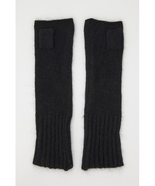 RODEO CROWNS WIDE BOWL（ロデオクラウンズワイドボウル）の「シャギーアームウォーマー（手袋・レディース・ブラック/グレー/オフホワイト・FREE）」の4枚目の写真