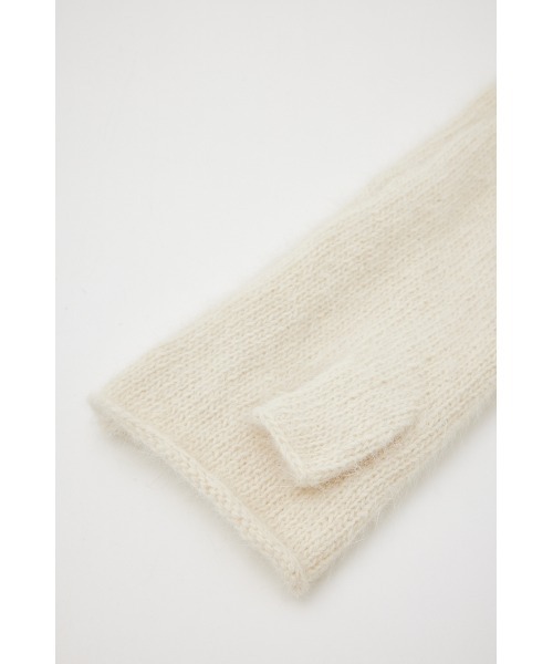 RODEO CROWNS WIDE BOWL（ロデオクラウンズワイドボウル）の「シャギーアームウォーマー（手袋・レディース・ブラック/グレー/オフホワイト・FREE）」の19枚目の写真