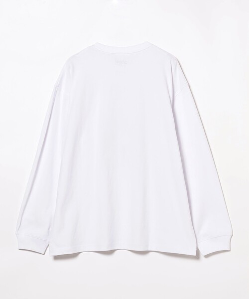 BEAMS T(ビームスティー)の「TIMTIMEBROY × BEAMS T / Long Sleeve T-shirt(Tシャツ/カットソー・メンズ・ホワイト・X-LARGE/LARGE/MEDIUM/SMALL)」の4枚目の写真