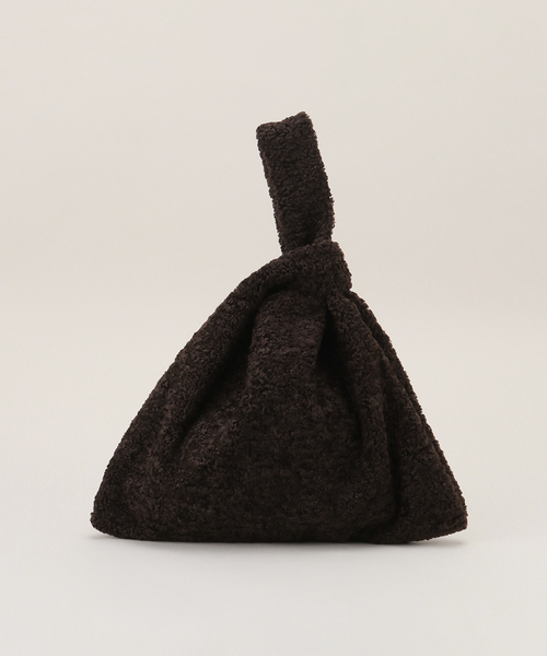 nanushka(ナヌーシュカ)の「【NANUSHKA/ナヌーシュカ】JEN LARGE FAUX SHEARLING(ハンドバッグ・レディース・ブラウン・FREE)」の5枚目の写真