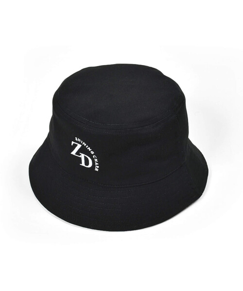 ZIDDY（ジディ）の「【 ニコ☆プチ 掲載 】モノグラムヒョウ柄リバーシブルバケットハット（ハット・キッズ・ホワイト/ブラック・FREE）」の11枚目の写真