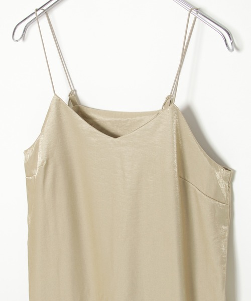 notch.（ノッチ）の「グリッターキャミワンピース（ワンピース・レディース・ブラック/ベージュ・M）」の19枚目の写真