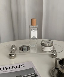 NO WAY（ノーウェイ）の「【Bz】脚つきクリアプレート/アクリルトレイ(RZ)（インテリア雑貨）」