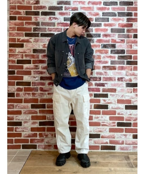 RODEO CROWNS WIDE BOWL（ロデオクラウンズワイドボウル）の「SURVIVAL PANTS VOL.2（カーゴパンツ・メンズ・ブルー/オフホワイト/ブルー系その他3/カーキ/ブラック・LARGE/MEDIUM）」の6枚目の写真