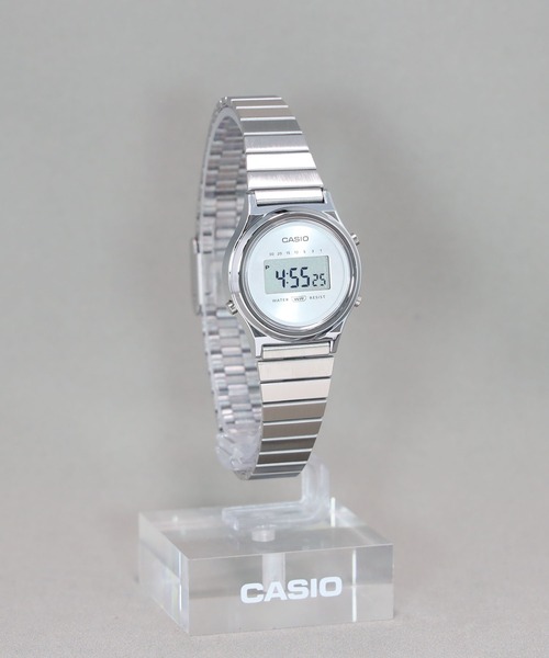 CASIO（カシオ）の「CASIO CLASSIC / LA700WE-7AJF（デジタル腕時計・レディース・シルバー・FREE）」の5枚目の写真