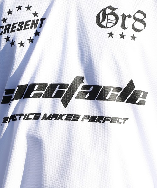 8(eight)(エイト)の「衿付きサッカー ロングTシャツ(Tシャツ/カットソー・メンズ・オフホワイト/ネイビー/ブラック/レッド・MEDIUM/LARGE)」の5枚目の写真