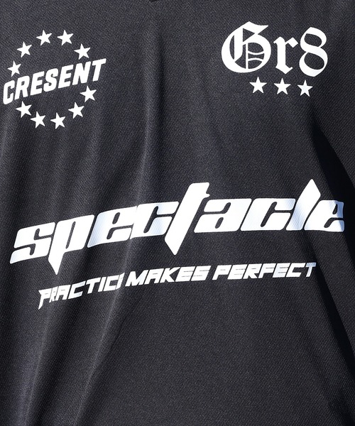 8(eight)(エイト)の「衿付きサッカー ロングTシャツ(Tシャツ/カットソー・メンズ・オフホワイト/ネイビー/ブラック/レッド・MEDIUM/LARGE)」の6枚目の写真