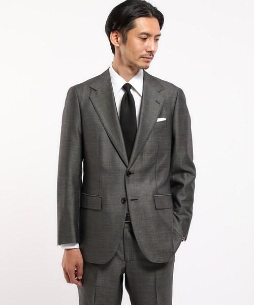 【THE FLAGSHIP】シャンブレー スパン スーツ（スーツセット）｜TAKEO KIKUCHI（タケオキクチ）